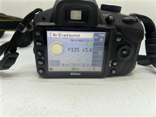 Nikon D3200 Camera with 18-55mm And Carrying Case (Black)